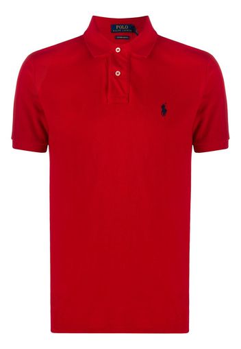 Polo Ralph Lauren Poloshirt mit Logo-Stickerei - Rot