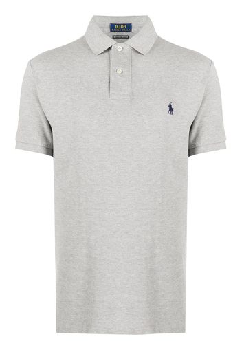 Polo Ralph Lauren Poloshirt mit Logo-Stickerei - Grau