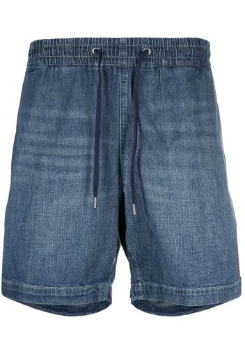 Polo Ralph Lauren Jeans-Shorts mit Logo-Stickerei - Blau