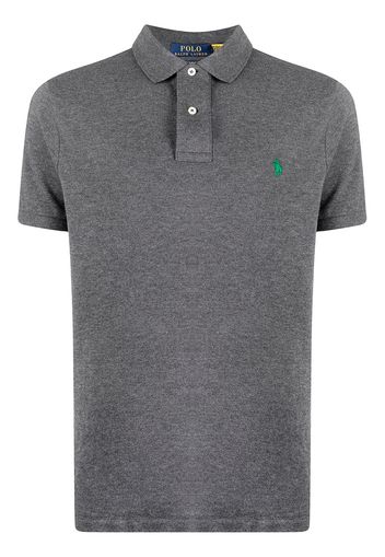 Polo Ralph Lauren Poloshirt mit Logo-Patch - Grau