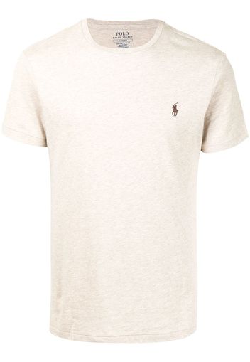 Polo Ralph Lauren T-Shirt mit Pony-Stickerei - Nude