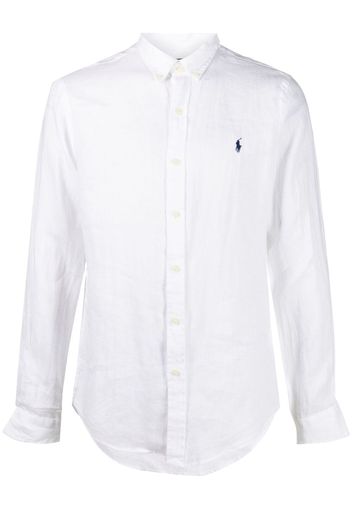 Polo Ralph Lauren Hemd aus Popeline - Weiß