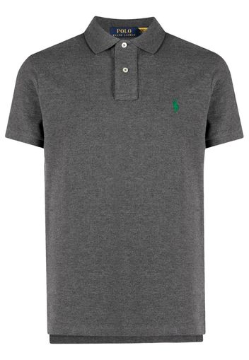 Polo Ralph Lauren Poloshirt mit Logo-Stickerei - Grau