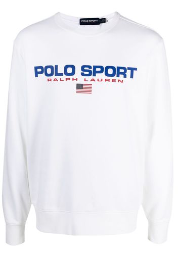 Polo Ralph Lauren logo-print sweatshirt - Weiß