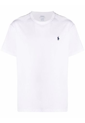 Polo Ralph Lauren T-Shirt mit aufgesticktem Logo - Weiß