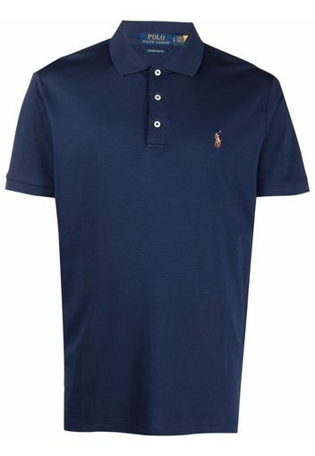 Polo Ralph Lauren Poloshirt aus Jersey - Blau