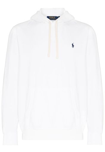 Polo Ralph Lauren Fleece-Hoodie mit Pony - Weiß