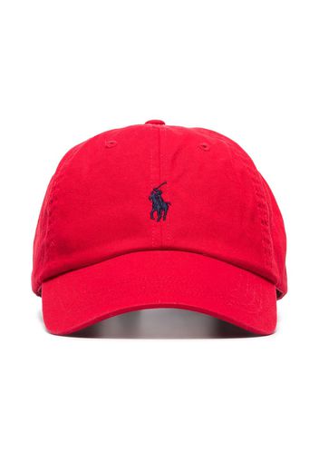 Polo Ralph Lauren Baseballkappe mit Logo-Stickerei - Rot