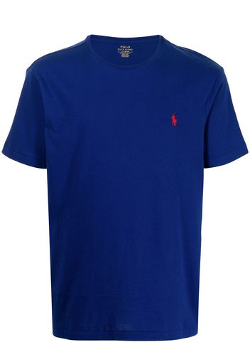 Polo Ralph Lauren T-Shirt mit Logo-Stickerei - Blau