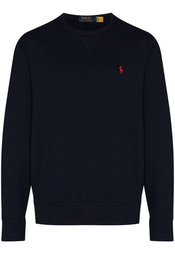 Polo Ralph Lauren Sweatshirt mit Polo Pony - Blau