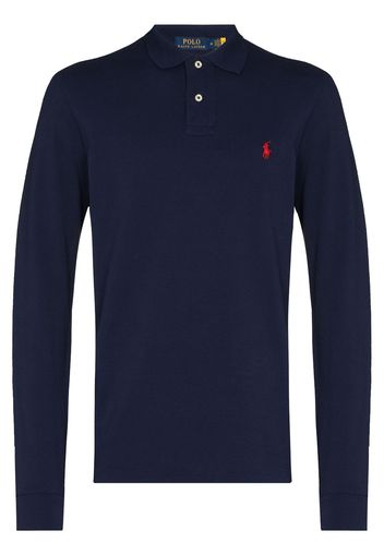 Polo Ralph Lauren Poloshirt mit Polo Pony - Blau