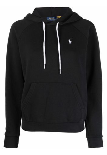 Polo Ralph Lauren Hoodie mit Logo-Stickerei - Schwarz