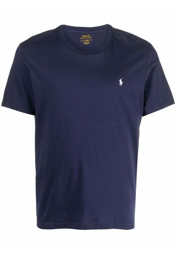 Polo Ralph Lauren T-Shirt mit Polo Pony-Stickerei - Blau