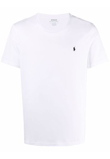 Polo Ralph Lauren T-Shirt mit Polo Pony-Stickerei - Weiß