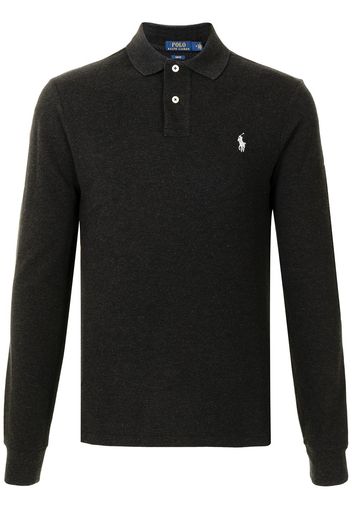 Polo Ralph Lauren Langärmeliges Poloshirt - Grau