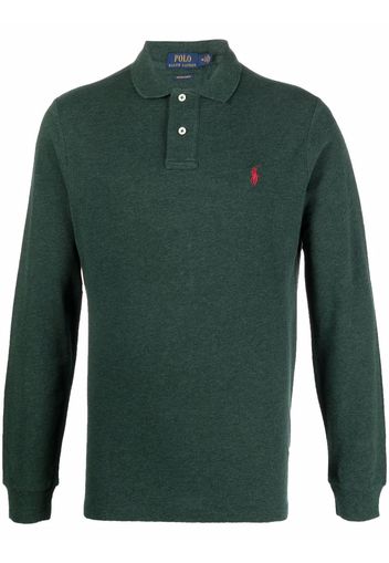 Polo Ralph Lauren Poloshirt mit Logo-Stickerei - Grün