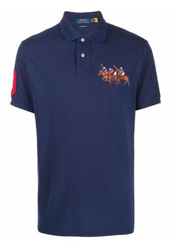 Polo Ralph Lauren Poloshirt mit Polo Pony-Motiv - Blau