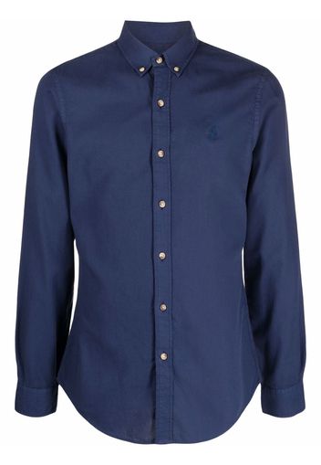 Polo Ralph Lauren Klassisches Button-down-Hemd - Blau