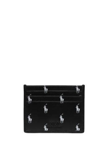 Polo Ralph Lauren Polo Pony leather cardholder - Schwarz