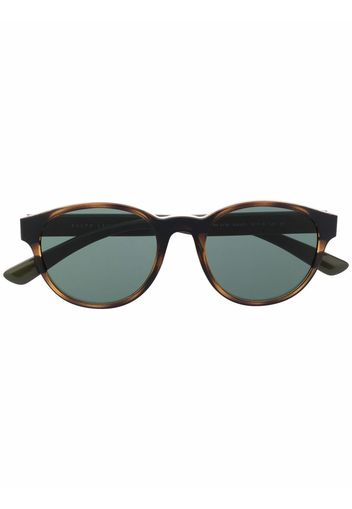 Polo Ralph Lauren tined round-frame sunglasses - Braun