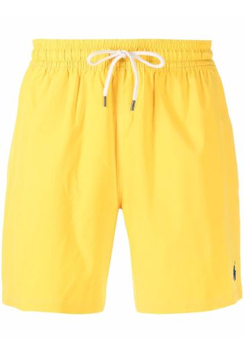 Polo Ralph Lauren logo drawstring swim shorts - Gelb