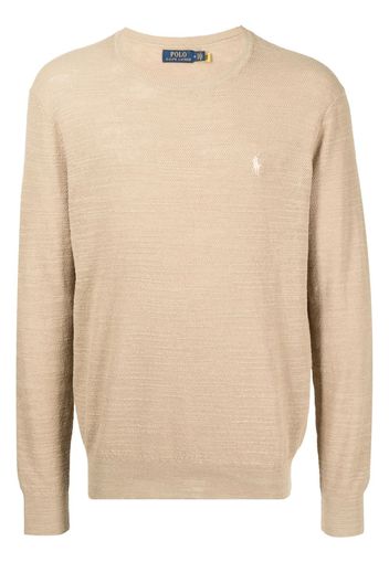 Polo Ralph Lauren textured knit jumper - Nude