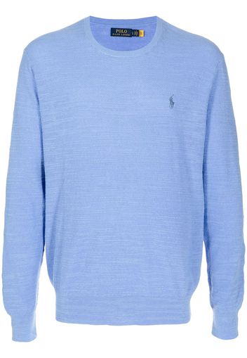 Polo Ralph Lauren Pullover mit Logo-Stickerei - Blau