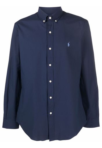 Polo Ralph Lauren embroidered polo-pony shirt - Blau