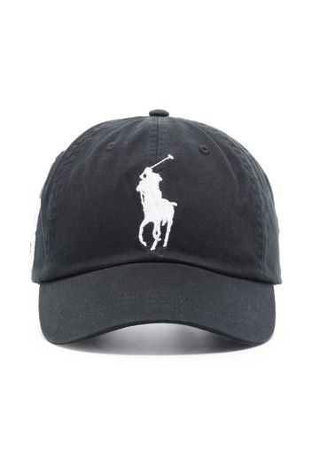 Polo Ralph Lauren Baseballkappe mit Polo Pony-Stickerei - Schwarz