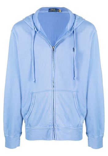 Polo Ralph Lauren embroidered Polo Pony hoodie - Blau