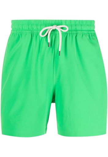 Polo Ralph Lauren rear logo-patch swim shorts - Grün