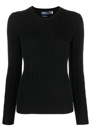 Polo Ralph Lauren Julianna cashmere cable-knit jumper - Schwarz