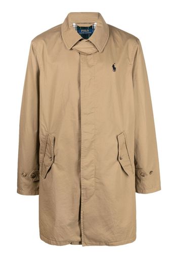 Polo Ralph Lauren collared windbreaker jacket - Braun