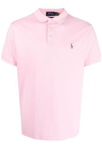 Polo Ralph Lauren embroidered-logo polo shirt - Rosa