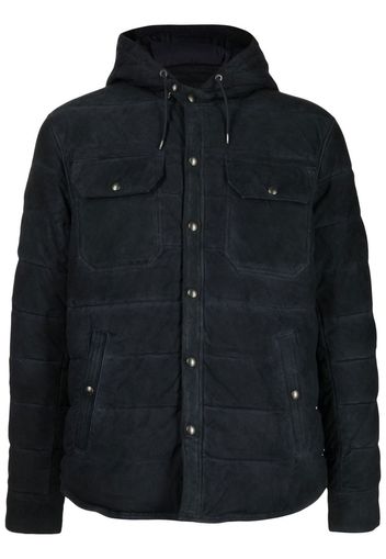 Polo Ralph Lauren hooded suede field jacket - Blau