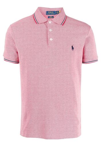 Polo Ralph Lauren logo-embroidered cotton polo shirt - Rot