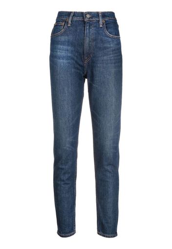 Polo Ralph Lauren high-rise skinny jeans - Blau