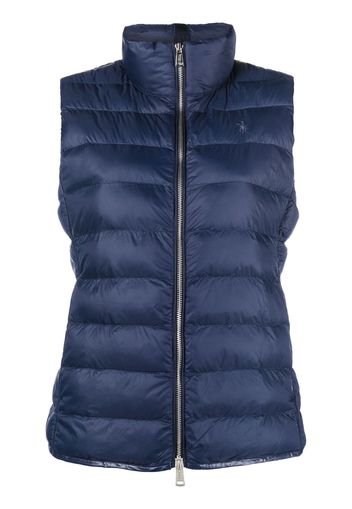 Polo Ralph Lauren funnel-neck padded gilet - Blau