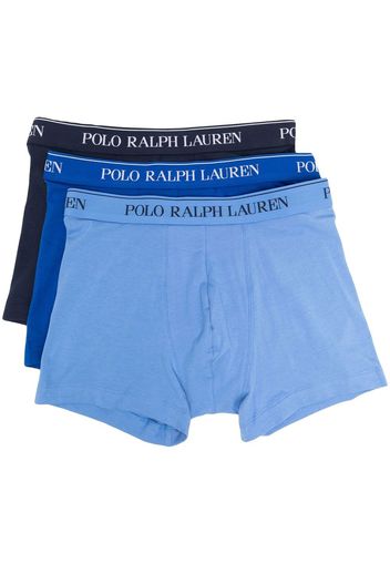 Polo Ralph Lauren 3er-Set Shorts mit Logo-Bund - Blau