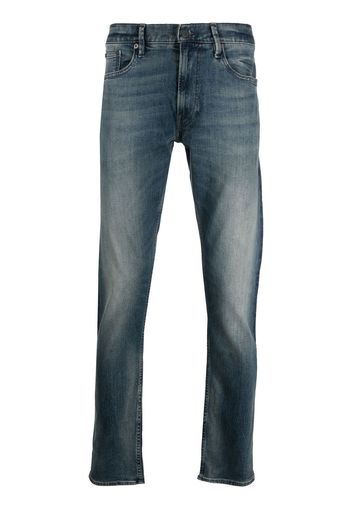 Polo Ralph Lauren stonewashed slim-cut jeans - Blau