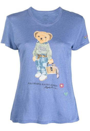 Polo Ralph Lauren Polo Bear cotton T-shirt - Blau