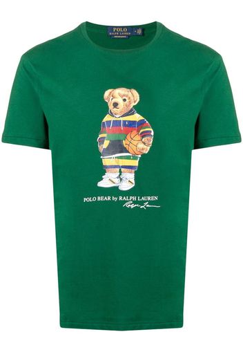 Polo Ralph Lauren T-Shirt mit Polo Bear - Grün