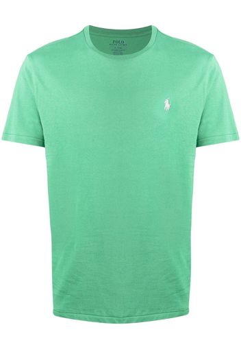 Polo Ralph Lauren logo-embroidered cotton T-shirt - Grün