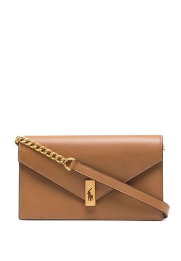 Polo Ralph Lauren Polo pony chain-strap wallet - Nude