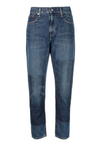 Polo Ralph Lauren high-rise straight-leg jeans - Blau