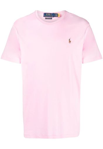 Polo Ralph Lauren logo-print short-sleeved T-shirt - Rosa