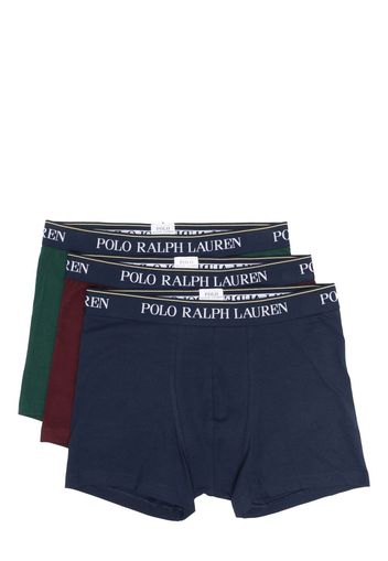 Polo Ralph Lauren logo-waistband boxer pack - Blau