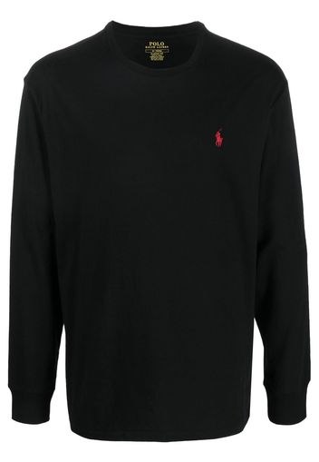 Polo Ralph Lauren cotton long-sleeve T-shirt - Schwarz