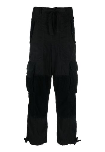 Polo Ralph Lauren cropped-leg cargo trousers - Schwarz