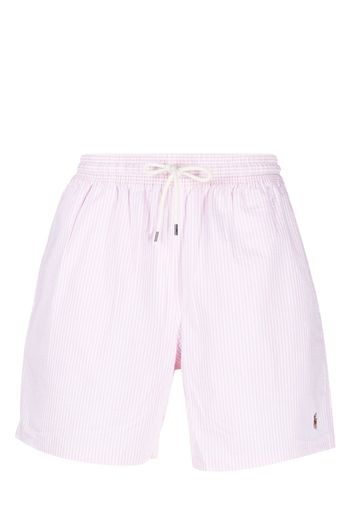 Polo Ralph Lauren embroidered-logo swim shorts - Rosa